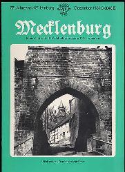   Mecklenburg. Heimatzeitschrift fr Mecklenburg und Vorpommern Jg. 27 in 12 Heften. 