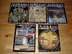   Archologie in Deutschland Jahrgang 2000 in 4 Heften und mit Sonderheft Archologische Denkmler in Deutschland. Rekonstruiert und wieder aufgebaut. 
