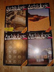   Archologie in Deutschland Jahrgang 1989 in 4 Heften. 