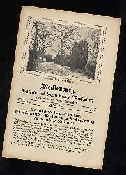   Mecklenburg. Zeitschrift des Heimatbundes Mecklenburg. 21. Jg. (nur) Heft 3. 