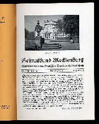   Mecklenburg. Zeitschrift des Heimatbundes Mecklenburg. 30. Jg. (nur) Heft 2/3. 