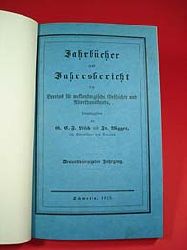 Lisch, Georg Christian Friedrich (Hrsg.):  Jahrbcher des Vereins fr mecklenburgische Geschichte und Alterthumskunde, aus den Arbeiten des Vereins. Mit angehengten Quartalsberichten (Mecklenburger Jahrbcher) Jg. 43, 1878. 