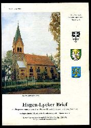   Hagen-Lycker Brief 51 mit Programm zum Jahrestreffen 1993. 