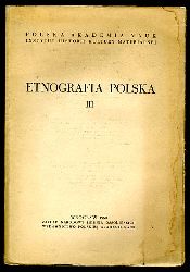   Etnografia Polska. III. 
