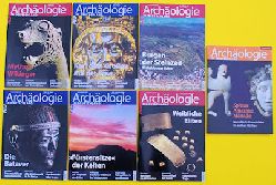   Archologie in Deutschland Jahrgang 2010 in 6 Heften und mit Sonderheft Sphinx  Amazone - Mnade. Bedrohliche Frauenbilder im antiken Mythos. 