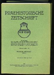 Unverzagt, Wilhelm (Hrsg.):  Praehistorische Zeitschrift. Bd. 21. 1930  in den Heften 1/2 und 3/4. 