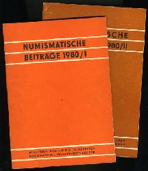   Numismatische Beitrge 1980, Heft 1 und 2. Arbeitsmaterial fr die Fachgruppen Numismatik des Kulturbundes der DDR H. 24 und 25. 