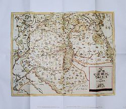   Karte. mter Wittenburg, Walsmhlen und ein Teil des Amtes Schwerin. Aus dem Mecklenburg-Atlas des Bertram Christian von Hoinckhusen (um 1700) 