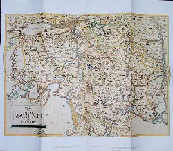   Karte. mter Stavenhagen und Ivenack. Aus dem Mecklenburg-Atlas des Bertram Christian von Hoinckhusen (um 1700) 