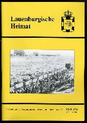   Lauenburgische Heimat. Zeitschrift des Heimatbund und Geschichtsvereins Herzogtum Lauenburg. Neue Folge. Heft 156. 