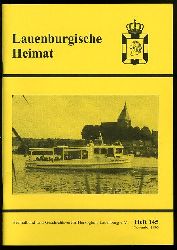   Lauenburgische Heimat. Zeitschrift des Heimatbund und Geschichtsvereins Herzogtum Lauenburg. Neue Folge. Heft 145. 