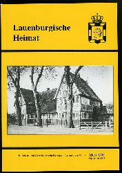   Lauenburgische Heimat. Zeitschrift des Heimatbund und Geschichtsvereins Herzogtum Lauenburg. Neue Folge. Heft 170. 