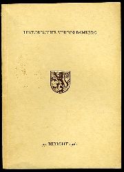   97. Bericht des Historischen Vereins fr die Pflege der Geschichte des ehemaligen Frstbistums Bamberg. Jahrbuch fr 1959 und 1960. 