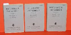 Schieder, Theodor und Walther Kienast (Hrsg.):  Historische Zeitschrift. Band 206 in 3 Teilbnden. 