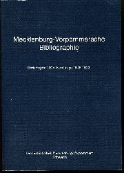 Grewolls, Grete:  Mecklenburg-Vorpommersche Bibliographie. Berichtsjahr 1994. Nachtrge 1945 - 1993. 
