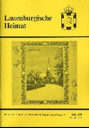   Lauenburgische Heimat. Zeitschrift des Heimatbund und Geschichtsvereins Herzogtum Lauenburg. Neue Folge. Heft 139. 