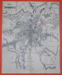   Plan von Chemnitz. 