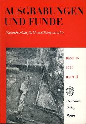   Ausgrabungen und Funde. Nachrichtenblatt fr Ur- und Frhgeschichte. Bd. 15 (nur) Heft 4. (Mecklenburg-Heft) 