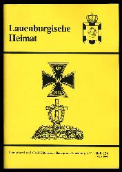   Lauenburgische Heimat. Zeitschrift des Heimatbund und Geschichtsvereins Herzogtum Lauenburg. Neue Folge. Heft 134. 