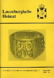   Lauenburgische Heimat. Zeitschrift des Heimatbund und Geschichtsvereins Herzogtum Lauenburg. Neue Folge. Heft 138. 