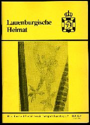   Lauenburgische Heimat. Zeitschrift des Heimatbund und Geschichtsvereins Herzogtum Lauenburg. Neue Folge. Heft 129. 