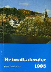   Heimatkalender fr den Kreis Eberswalde 1985. 