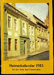   Heimatkalender fr den Kreis Bad Freienwalde 27. 1983. 