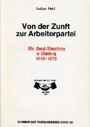 Heid, Ludger:  Von der Zunft zur Arbeiterpartei. Die Social-Demokratie in Duisburg 1848 - 1878. Duisburger Forschungen Bd. 32. 