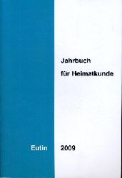   Jahrbuch fr Heimatkunde Eutin 2009. 43. Jahrgang. 