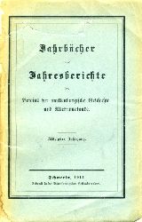 Grotefend, Hermann (Hrsg.):  Jahrbcher des Vereins fr mecklenburgische Geschichte und Alterthumskunde 80. Jahrgang 1915. Verein fr Mecklenburgische Geschichte und Altertumskunde. 