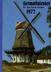 Kienzle, Robert (Hrsg.):  Heimatkalender fr den Kreis Verden 1972. 