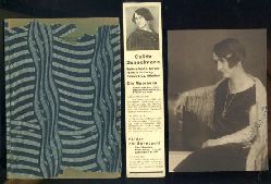 Sesselmann, Celida:  Die Frstelnden. Fragmente. Die deutsche Dichter-Gilde Bd. 1. 1928. 