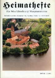   Heimathefte fr Mecklenburg-Vorpommern. Schriftenreihe Geschichte, Kultur, Natur und Umwelt. Jg. 1 (nur) Heft 4. 