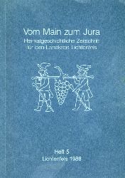 Urban, Josef (Hrsg.):  Vom Main zum Jura. Heimatgeschichtliche Zeitschrift fr den Landkreis Lichtenfels. Heft 5. 