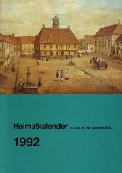   Heimatkalender für den Kreis Eberswalde 1992. 