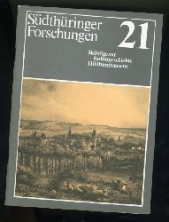   Beitrge zur Kulturgeschichte Hildburghausens. Sdthringer Forschungen 21. 