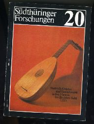   Wertvolle Objekte und Sammlungen in den Museen des Bezirkes Suhl (III). Sdthringer Forschungen 20. 