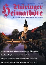   Thringer Heimatbote. Ausgabe 2 / 1999. Zeitschrift fr Geschichte, Kultur und Umwelt. 