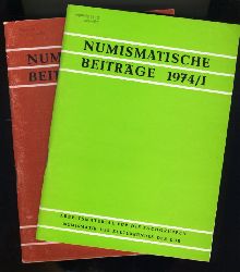   Numismatische Beitrge 1974 in Heft 1. und 2. Arbeitsmaterial fr die Fachgruppen Numismatik des Kulturbundes der DDR. 