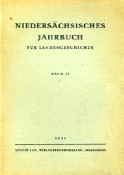   Niederschsisches Jahrbuch fr Landesgeschichte Bd. 23. 