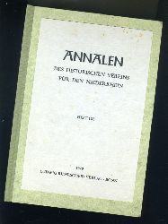  Annalen des Historischen Vereins fr den Niederrhein insbesondere das alte Erzbistum Kln. Heft 182. 