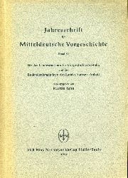 Jahn, Marin (Hrsg.):  Jahresschrift fr Mitteldeutsche Vorgeschichte. Bd. 36. Fr das Landesmuseum fr Vorgeschichte in Halle und die Bodendenkmalpflege des Landes Sachsen-Anhalt. 
