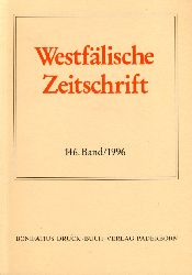 Behr, Hans-Joachim (Hrsg.) und Friedlich Gerhard (Hrsg.) Hohmann:  Westflische Zeitschrift 146. Band 1996. Zeitschrift fr Vaterlndische Geschichte und Altertumskunde 