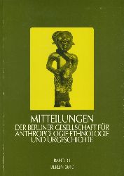   Mitteilungen der Berliner Gesellschaft fr Anthropologie, Ethnologie und Urgeschichte. Bd. 31. 