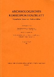   Archologisches Korrespondenzblatt. Urgeschichte - Rmerzeit - Frhmittelalter. Jahrgang 8. 1978. Heft 4. 