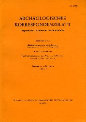   Archologisches Korrespondenzblatt. Urgeschichte - Rmerzeit - Frhmittelalter. Jahrgang 16. 1986. Heft 1. 
