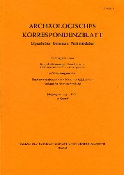   Archologisches Korrespondenzblatt. Urgeschichte - Rmerzeit - Frhmittelalter. Jahrgang 20. 1990. Heft 3. 