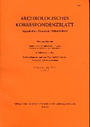   Archologisches Korrespondenzblatt. Urgeschichte - Rmerzeit - Frhmittelalter. Jahrgang 29. 1999. Heft 1. 