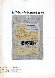   Bildende Kunst. Verband Bildender Knstler der Deutsche Demokratischen Republik (nur) Heft 12, 1990. 