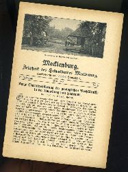   Mecklenburg. Zeitschrift des Heimatbundes Mecklenburg. 25. Jg. (nur) Heft 2. 